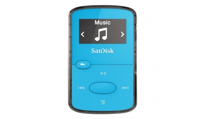 Hama Clip Jam MP3 player 8 GB Blue