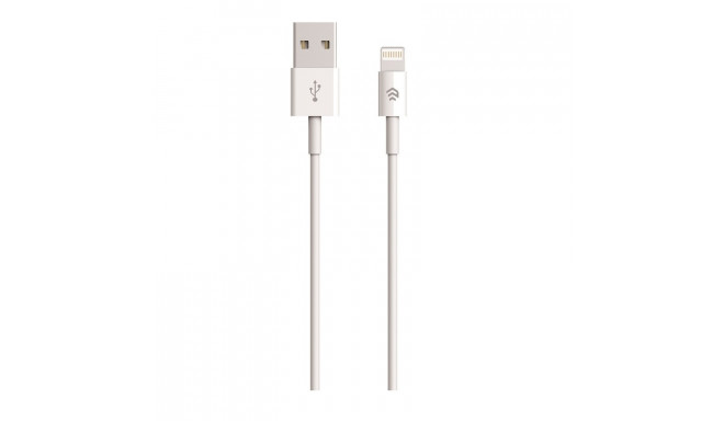 Devia cable Smart EC080 USB - Lightning 2,0 m 2,1A white