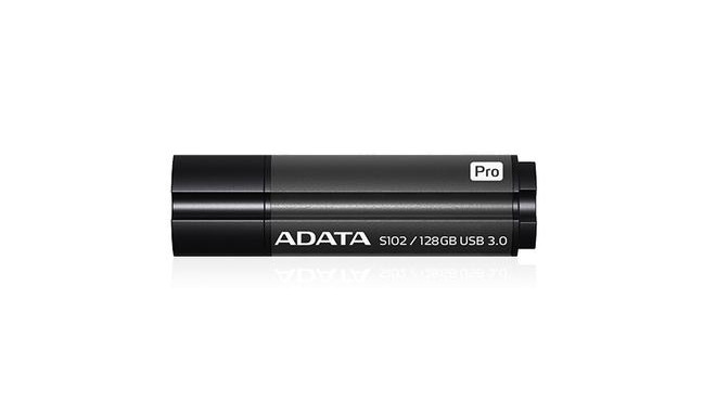 ADATA S102 Pro Advanced USB flash drive 128 GB USB Type-A 3.2 Gen 1 (3.1 Gen 1) Grey