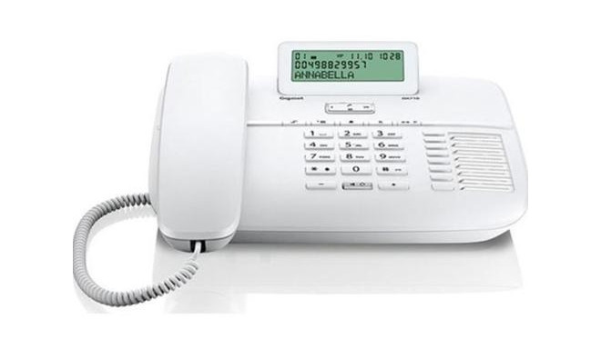 Gigaset DA710 DECT telephone White