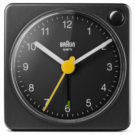 Braun alarm clock BC02XB, black