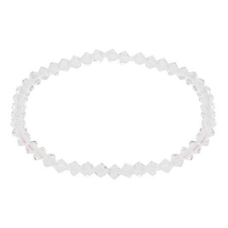 Bracelet with crystals 147199, white