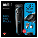 Braun Beard Trimmer BT3240 Men Beard Trimmer & Hair Clipper, 39 Length Settings, Black/Blue