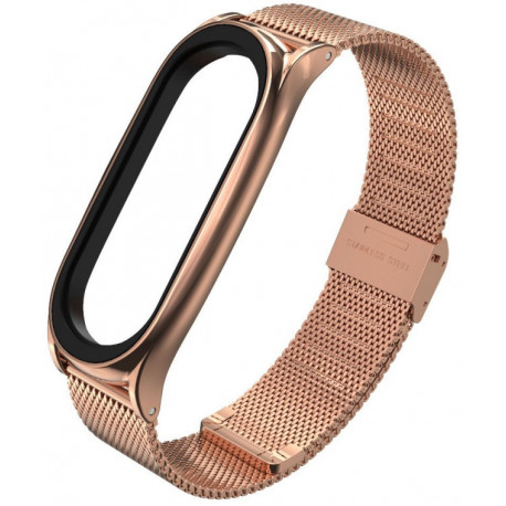 Tech-Protect kellarihm MilaneseBand Xiaomi Mi Band 5/6, rose gold