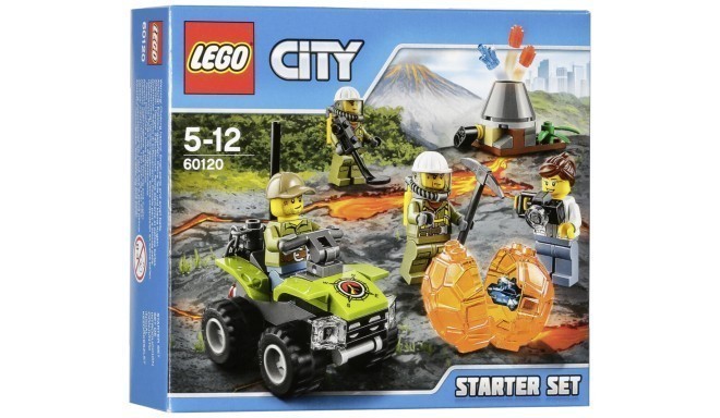 LEGO City 60120 Volcano Starter Set