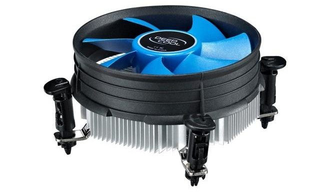 DeepCool Theta 9 PWM Processor Cooler 9.2 cm Aluminium, Black, Blue