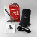 AXAGON Dual Coil Wireless Fast Charging Stand