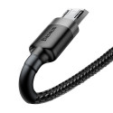 Baseus Cafule cable USB - microUSB 2,0 m 1,5A gray-black