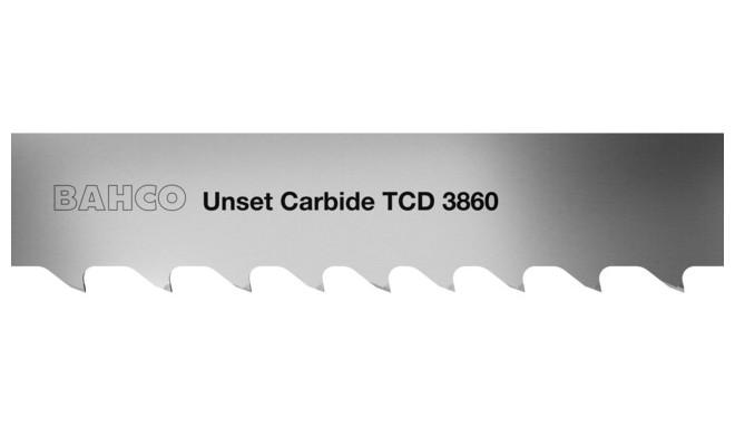 Carbide TCT Bacho bandsaw blade 3860-34-1.1-TCT-2/3-5200mm