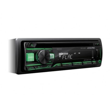 Alpine CDE-201R car media receiver Black 200 W