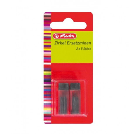 Грифели для циркуля Herlitz 2мм 10шт