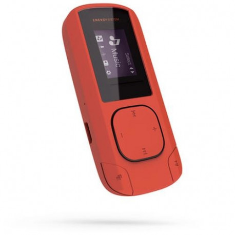 Energy Sistem MP3 Player Clip MP3 Built-in microphone, USB, Coral