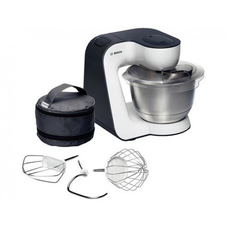 Bosch Kitchen machine MUM54A00 Black, Silver, White, 900 W,