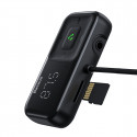 Baseus Автомобильный FM Трансмиттер Bluetooth 5.0 / MP3 / MicroSD /2x USB 15W / Черный