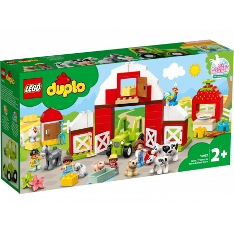 Bricks DUPLO 10952 Barn, Tractor & Farm Animal Care