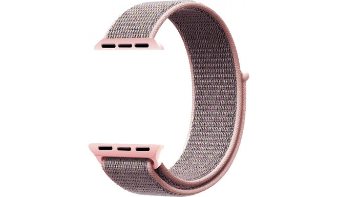 Tech-Protect kellarihm Nylon Apple Watch 38/40mm, pink sand