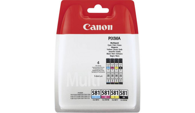 Canon ink CLI-581 Multipack C/M/Y/BK