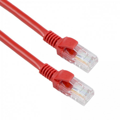 Sbox UTP-05R CAT5E 0.5 M Red