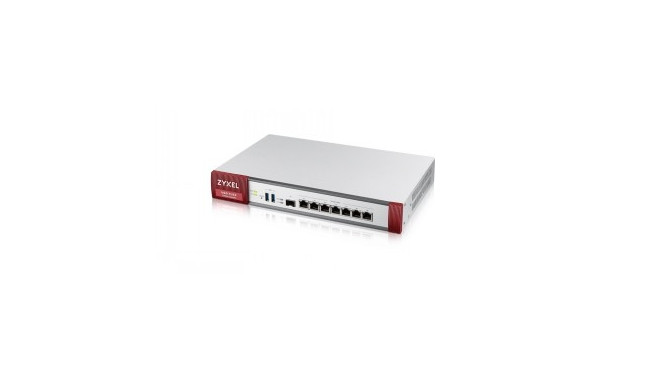 ZYXEL USG FLEX500, 7 GIGABIT USER-DEFINABLE PORTS, 1*SFP, 2* USB (DEVICE ONLY)