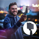 RoGer 2in1 Selfie Stick + штатив телескопическая подставка с Bluetooth пульт дистанционного управлен