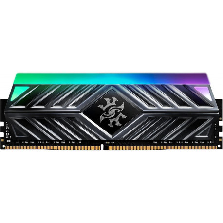16GB DDR4-3000MHz ADATA XPG D41 RGB CL16, 2x8GB Äerná, 1024x16