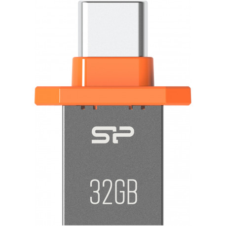 Silicon Power mälupulk 32GB Mobile C21, oranž