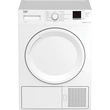 BEKO WDPS72052NG, heat pump condensation dryer (white)