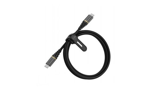 OTTERBOX PREMIUM CABLE USB C-C 1M PD FAST CHARGE BLACK
