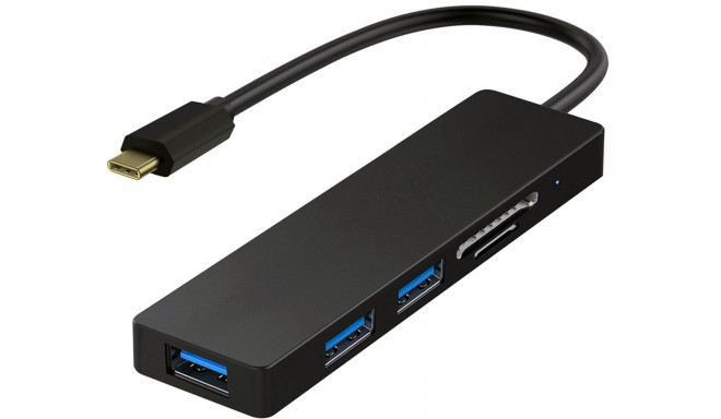 Platinet USB hub Multimedia 5in1 (45280)