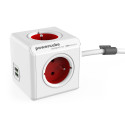 PowerCube Extended USB Red 1,5m cable (FR)