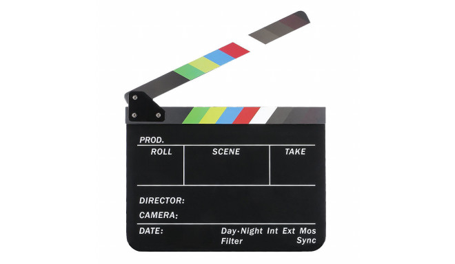 Caruba Professionele Director Clapper Black/Color (Krijt)