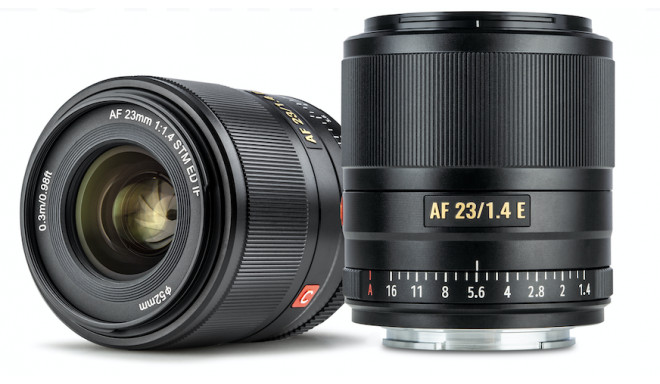 Viltrox E 23 f/1.4 AF lens for Sony E APS-C