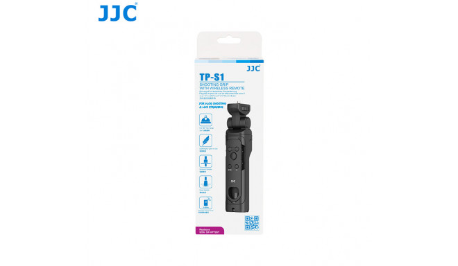 JJC TP S1 Shooting Grip with Wireless Remote (replaces Sony GP VPT2BT shooting grip) black