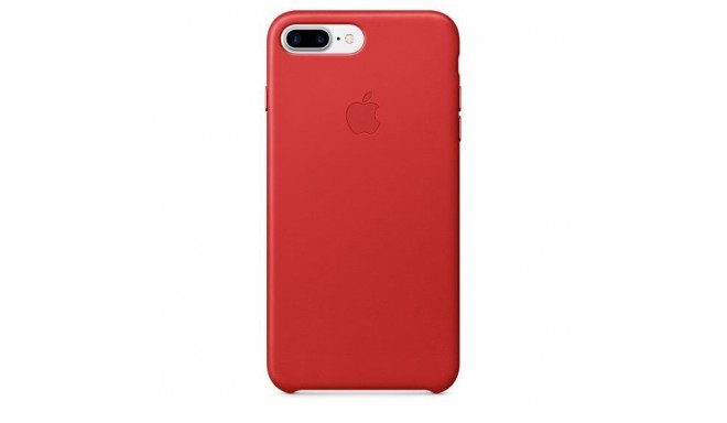 Apple Leather Case iPhone 7 Plus, red