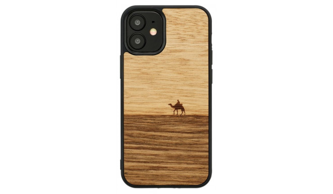 MAN&WOOD case for iPhone 12 mini terra black