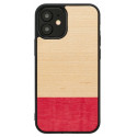 MAN&WOOD case for iPhone 12 mini miss match black