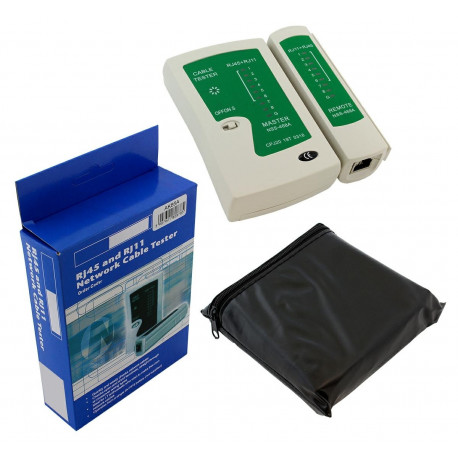 AK85A TESTER KABLI RJ45/RJ11 + ETUI