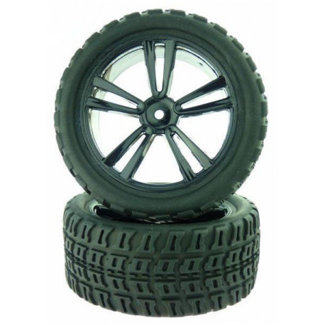 Himoto RC car rear wheels Short Course (31407B)