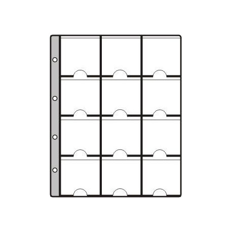 HARTBERGER LK 12 Super vahelehed 50x50 mündiraamidele