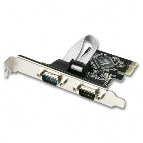 AXAGON PCEA-S2, PCIe adaptér - 2x sériový port (RS232), vÄ. LP