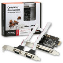 AXAGON PCI-Express Adapter 1x Parallel + 2x Serial