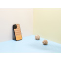MAN&WOOD case for iPhone 12/12 Pro herringbone arancia black