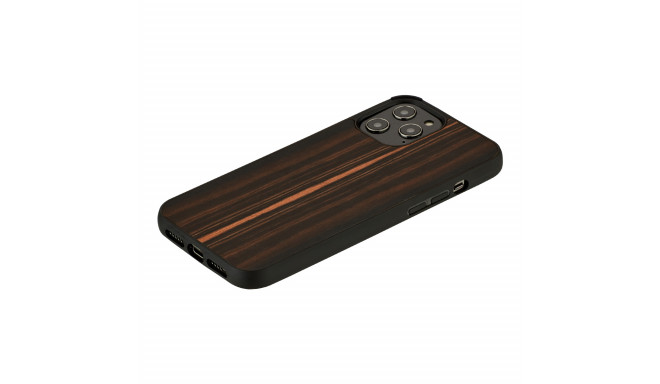 MAN&WOOD case for iPhone 12 Pro Max ebony black