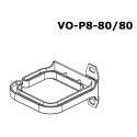 CONTEG Plastic cable brackets 80x80 MM, vertical