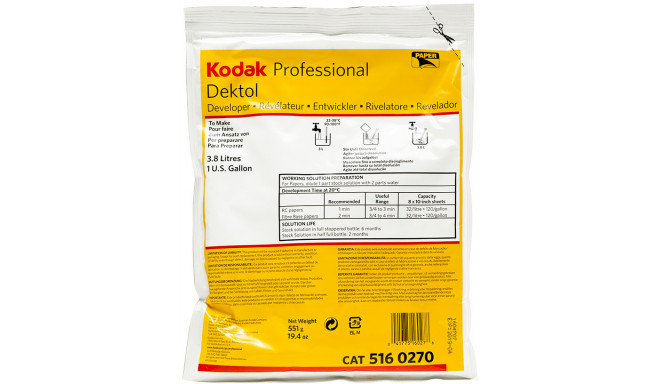 Kodak developer Dektol 3,8L (powder)