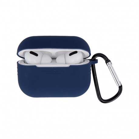 Case for Airpods Pro with hook, blue
