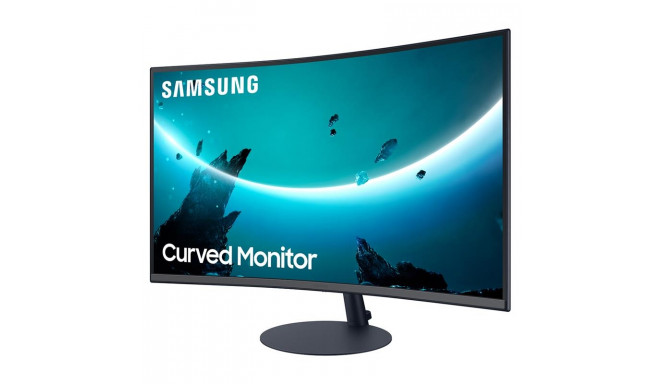 Samsung monitor 24'' Curved Full HD LED VA T55 LC24T550FDRXEN