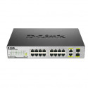 D-Link Switch DES-1018MP Unmanaged, Desktop, 