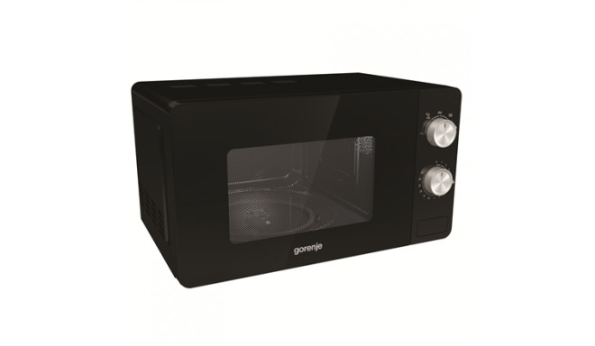 Gorenje | Microwave oven | MO20E1B | Free standing | 20 L | 800 W | Black