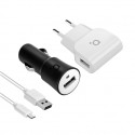 Acme car charger + wall charger CH13 1A 5V 5W